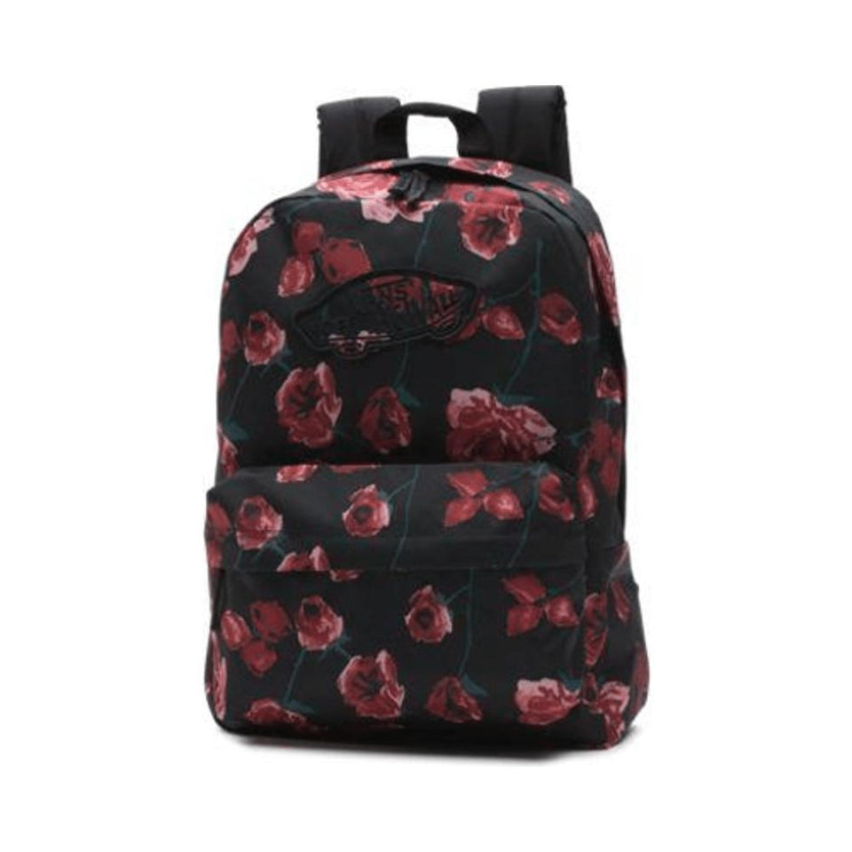Vans Realm Backpack Painted Rose Black - 50-50 Skate Shop