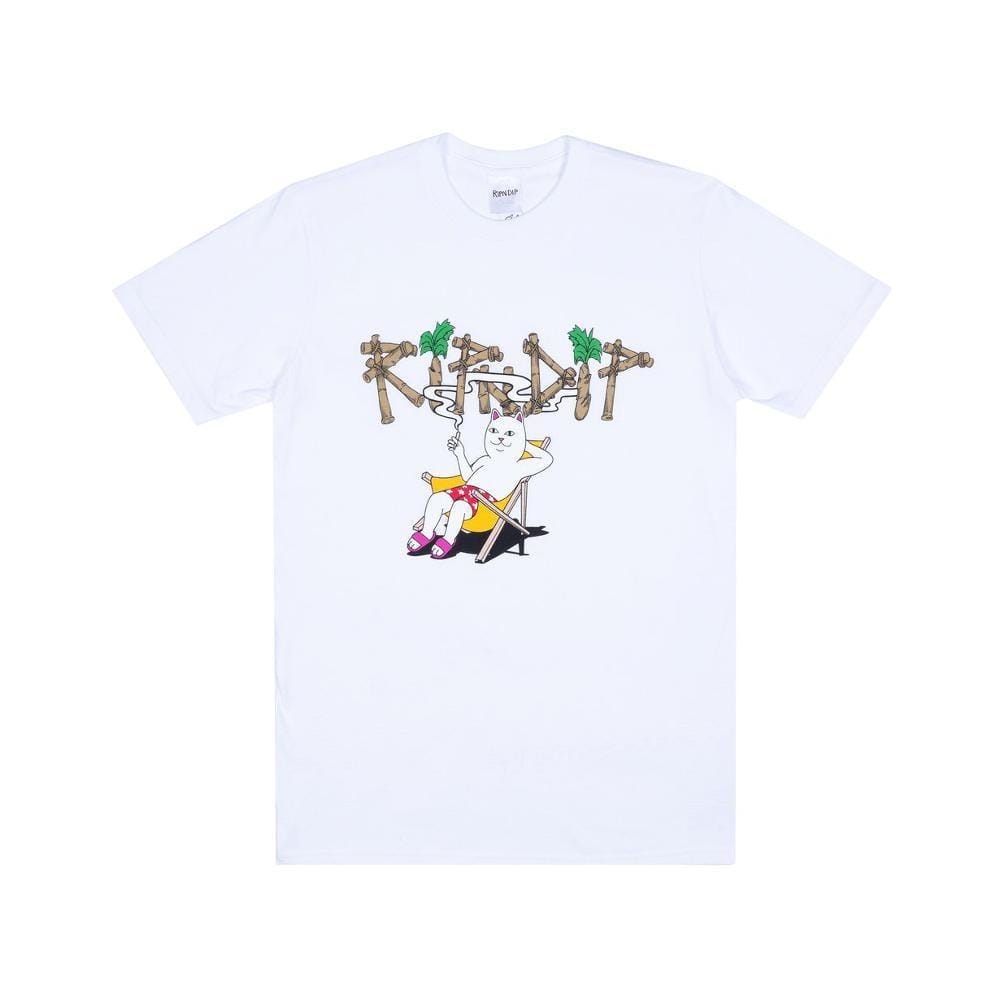 Ripndip Island Nerm Tee White - 50-50 Skate Shop