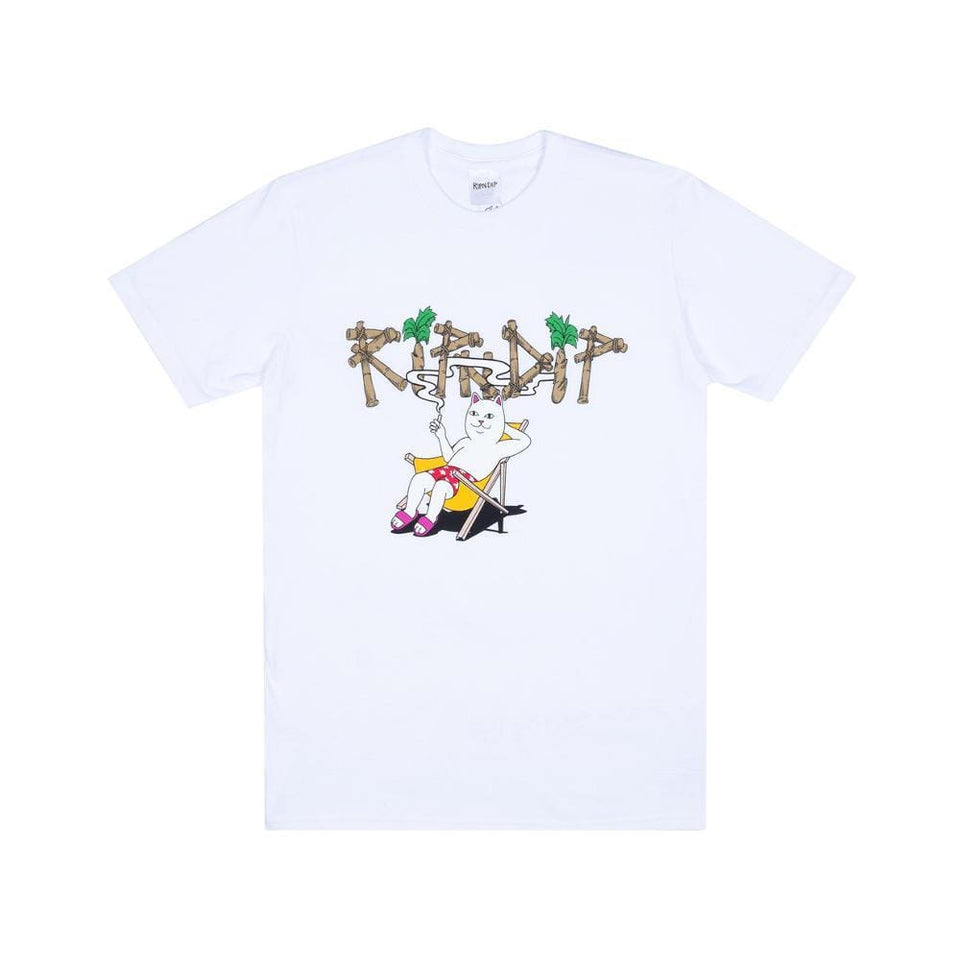 Ripndip Island Nerm Tee White - 50-50 Skate Shop