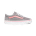 Vans Kids Old Skool (Pop) Frost Gray Pink Icing - 50-50 Skate Shop