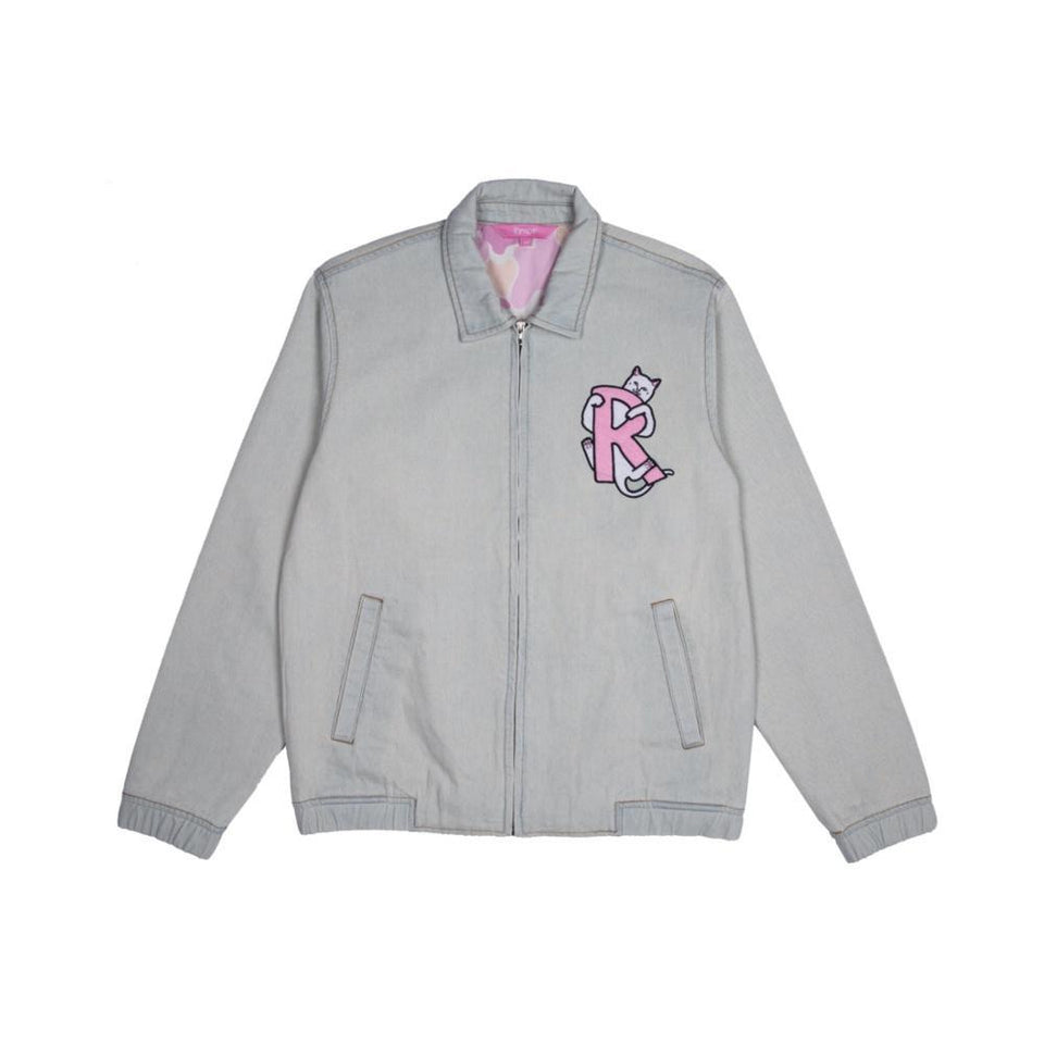 Ripndip Hugger Denim Jacket Light Blue - 50-50 Skate Shop
