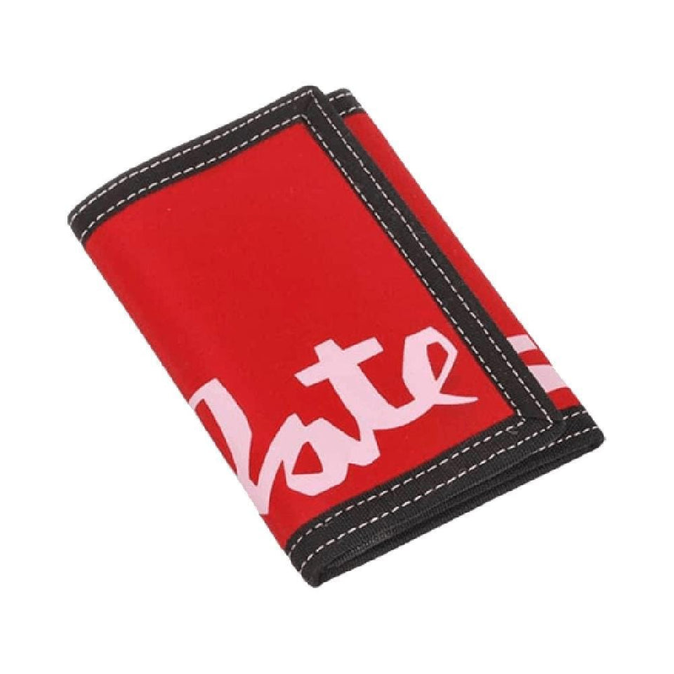 Chocolate Big Chunk Hook & Loop Wallet Red - 50-50 Skate Shop