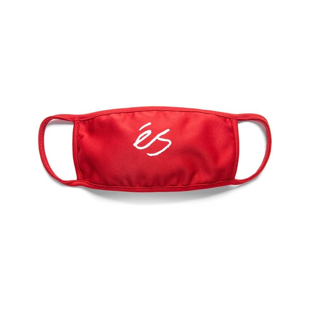 eS Script Face Mask Red - 50-50 Skate Shop