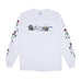 Ripndip Max Nermal Long Sleeve Tee White - 50-50 Skate Shop