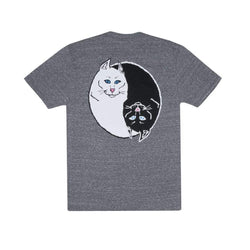 Ripndip Nermal Yang Tee Ash Grey - 50-50 Skate Shop