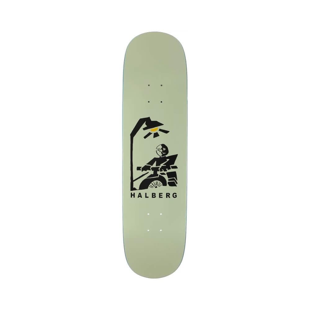 Polar Skateboard Deck Insomnia P2 Shape 8.5" x 32.125" Hjalte Halberg Mint 14.5" WB - 50-50 Skate Shop