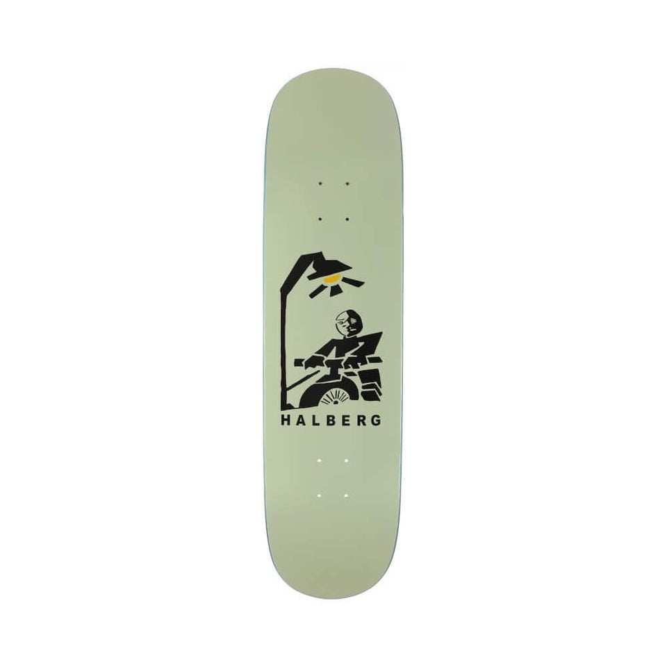 Polar Skateboard Deck Insomnia P2 Shape 8.5" x 32.125" Hjalte Halberg Mint 14.5" WB - 50-50 Skate Shop