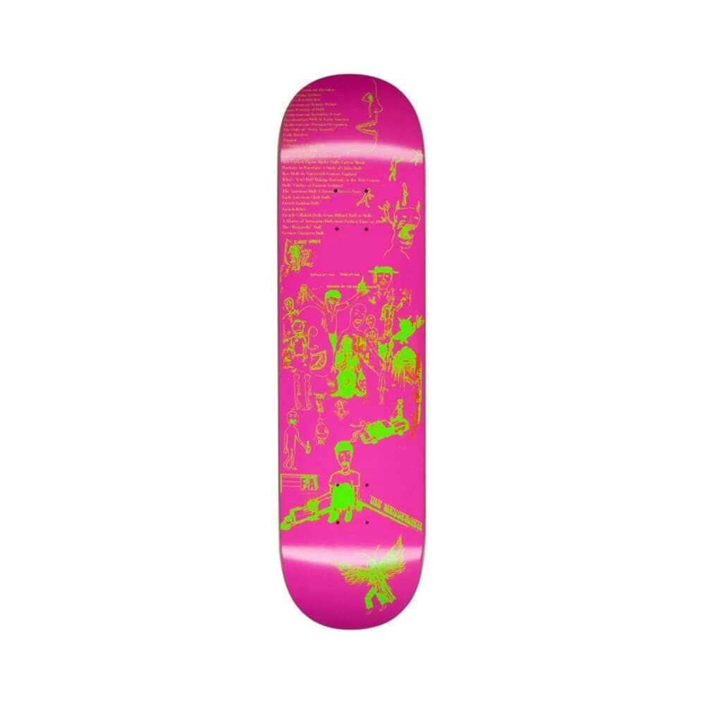 Fucking Awesome Skateboard Deck Drawings 2 8.5" x 31.91"Pink Neon Green 14.18" WB - 50-50 Skate Shop