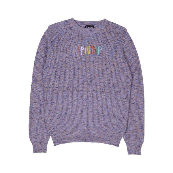 Ripndip Multi Cable Knit Sweater Multi - 50-50 Skate Shop