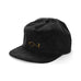 Polar Skate Cord 5 Panel Cap Black - 50-50 Skate Shop