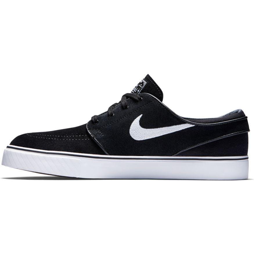 Nike SB Zoom Stefan Janoski Black White Suede 50 50 Skate Shop