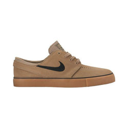 Nike SB Zoom Stefan Janoski Men's Skateboarding Shoe - Khaki/Gum Light Brown/Black - 50-50 Skate Shop