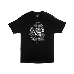 Passport Toby Zoates Coppers Tee Black - 50-50 Skate Shop