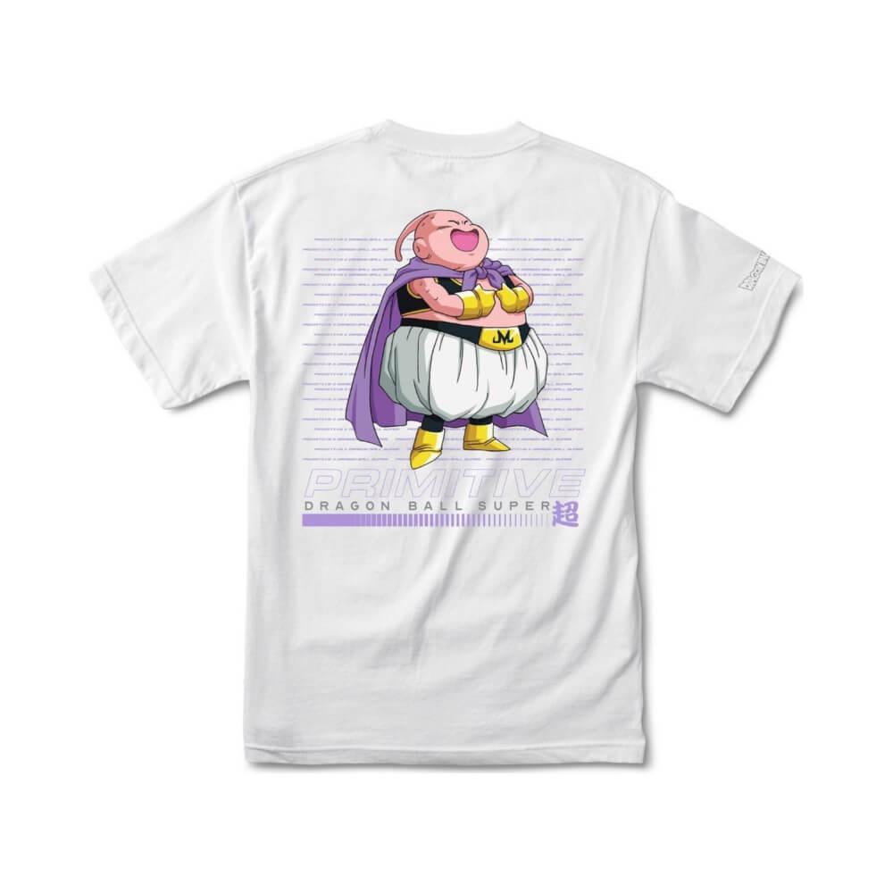 Primitive x Dragon Ball Z Tee Fat Buu White - 50-50 Skate Shop