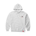 eS Cutout Hoodie Fleece White - 50-50 Skate Shop
