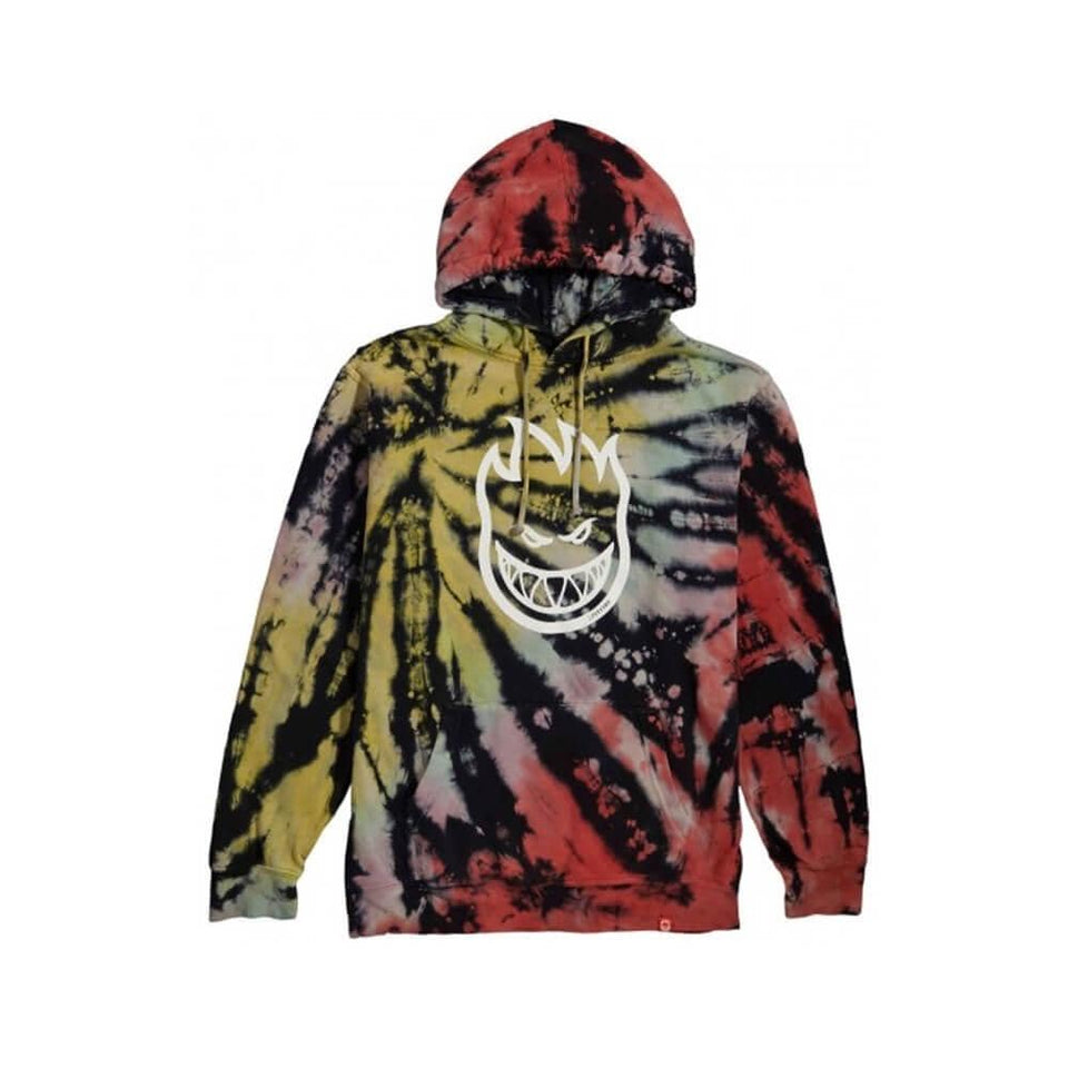 Spitfire Sweater Hoodie Bighead Overdye Wash - 50-50 Skate Shop