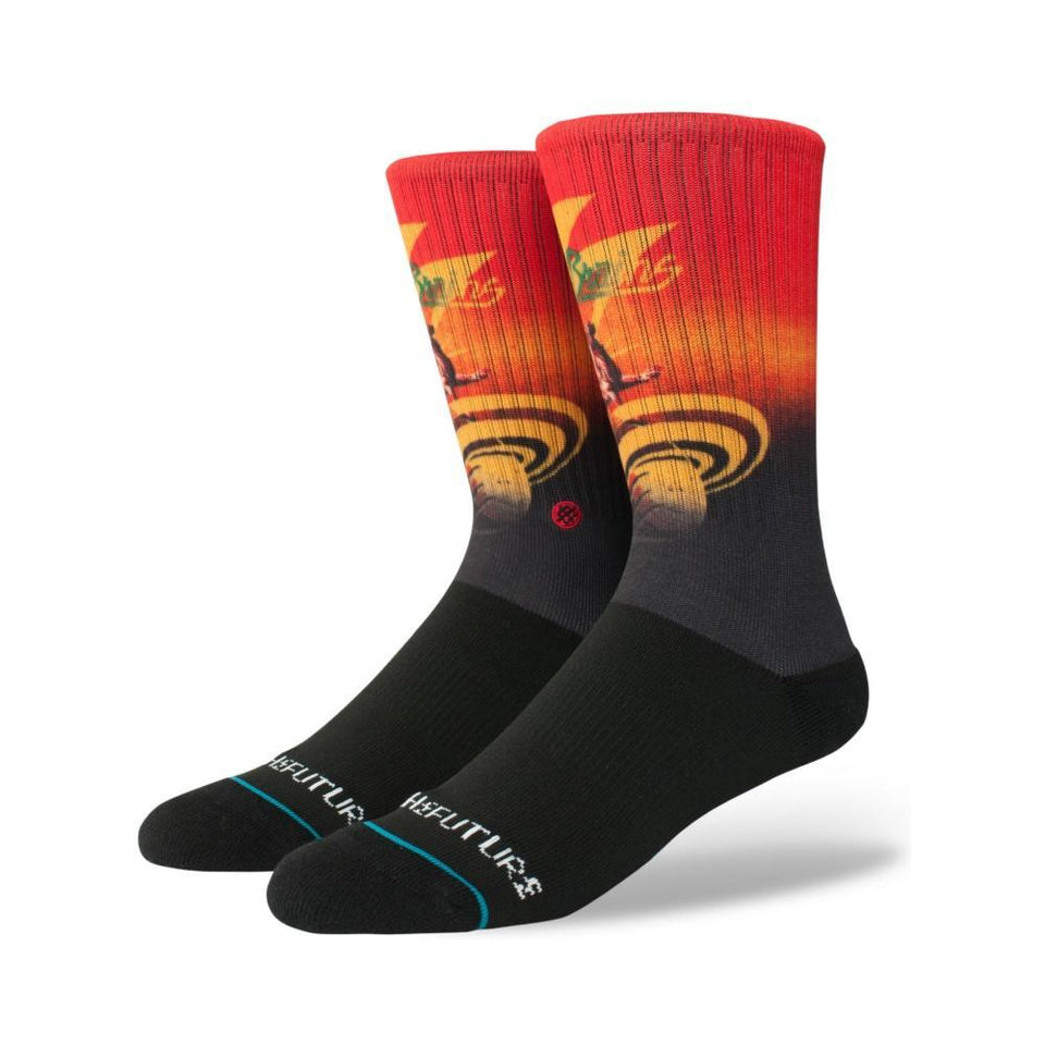 Stance Mens Into The Future Socks Black - 50-50 Skate Shop