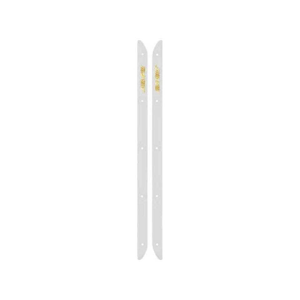Santa Cruz Skateboard Slimline HSR Rails White - Set of 2 - 50-50 Skate Shop