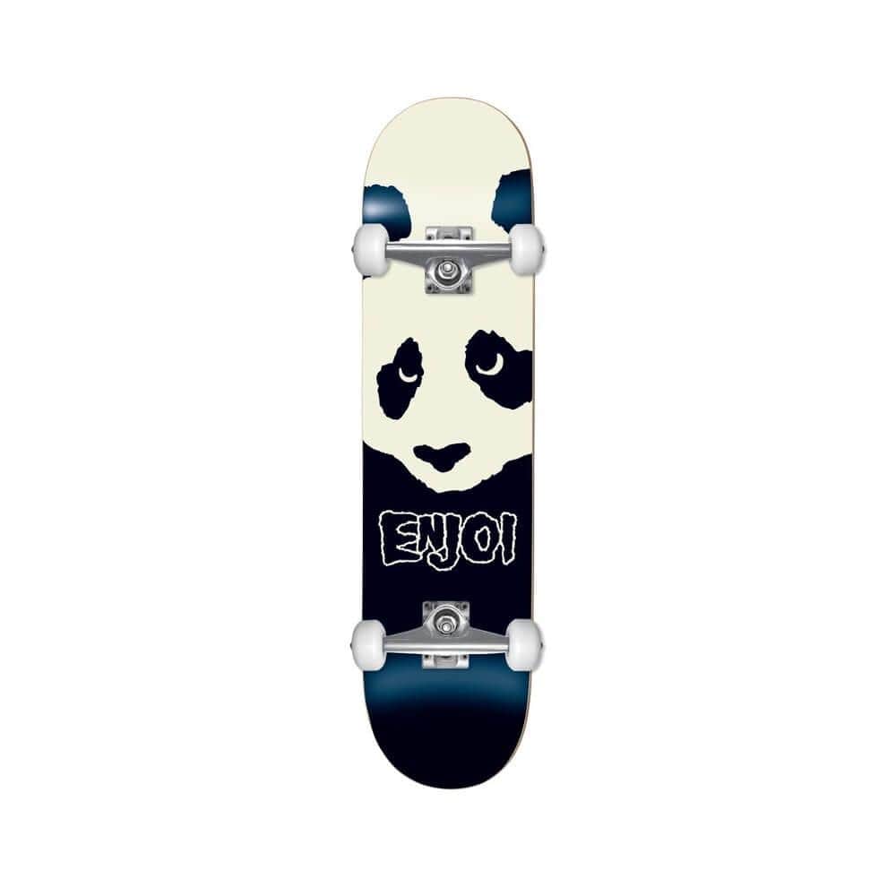 Enjoi Skateboard Complete Misfit Panda 7.625" x Black - 50-50 Skate Shop