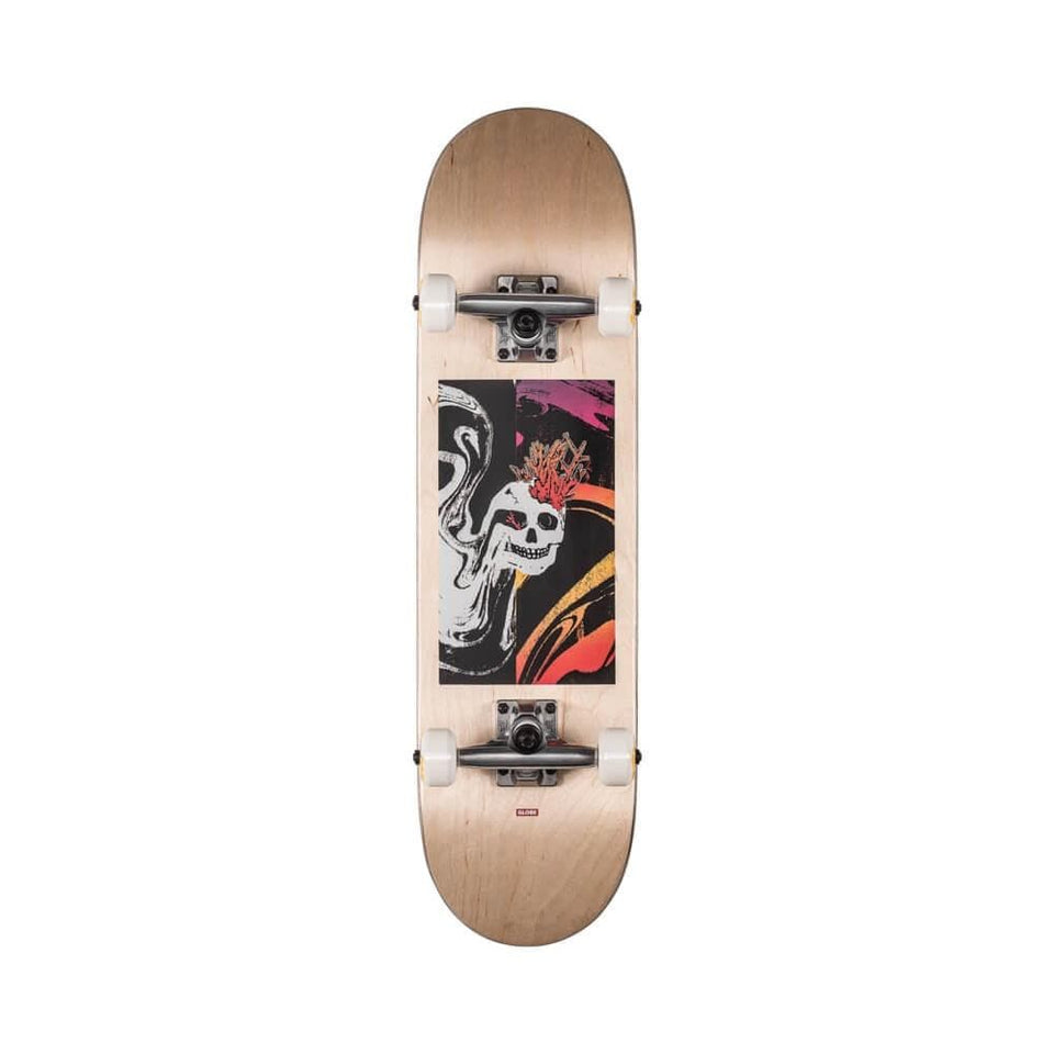 Globe Skateboard Complete Mt Warning Mid 7.6" x 29.25" H2O 12.1" WB - 50-50 Skate Shop