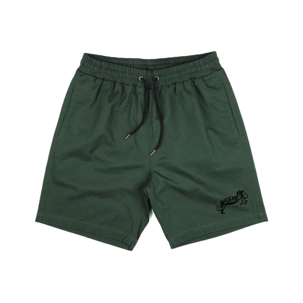 Passport Skate P-P Missing Tilde Shorts Green - 50-50 Skate Shop