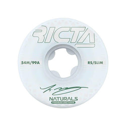 Ricta Skateboard Wheels McCoy Reflective Naturals Slim 54mm 99A - Set of 4 - 50-50 Skate Shop