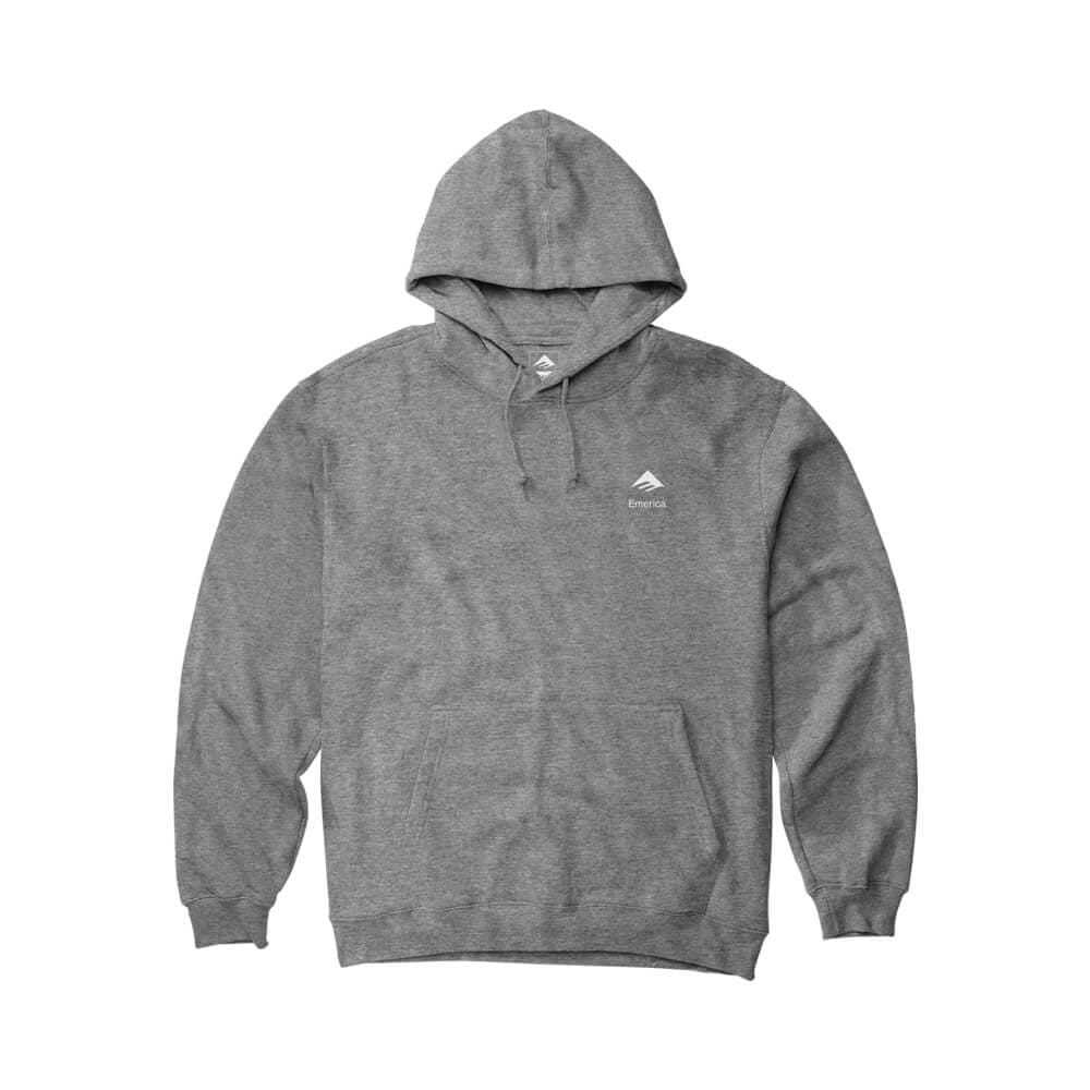 Emerica Skate Stacked Hoodie Grey Heather - 50-50 Skate Shop