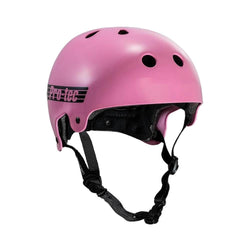 Pro Tec Old School Certified Skate Bike Helmet Gloss Pink - 50-50 Skate Shop