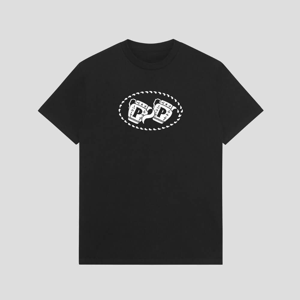 Passport Skate Vessel Tee Black - 50-50 Skate Shop
