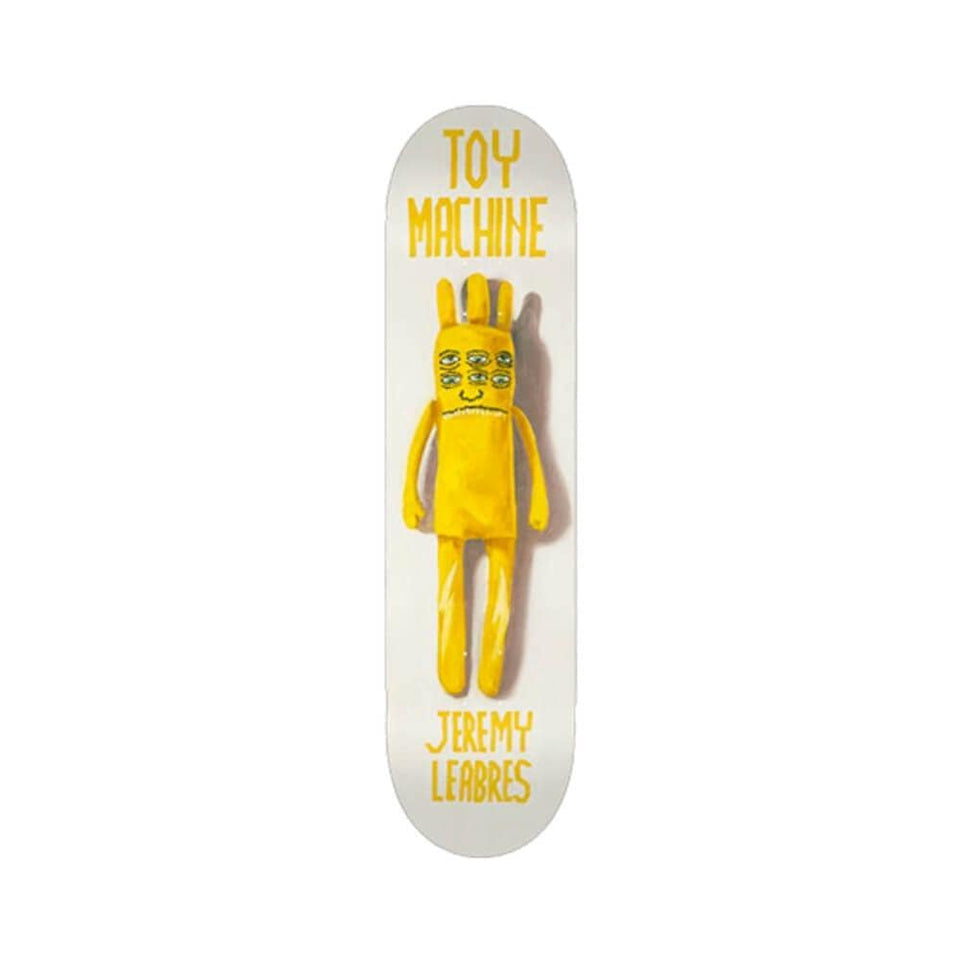 Toy Machine Skateboard Deck Doll 8.125" x 31.95" Jeremy Leabres 14.25" WB - 50-50 Skate Shop