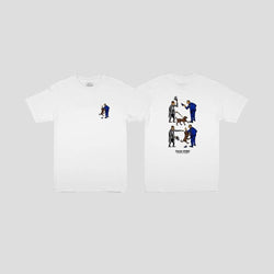 Passport Skate Friendly K9 Tee White - 50-50 Skate Shop