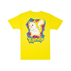 Ripndip Tee Catch Em All Yellow - 50-50 Skate Shop