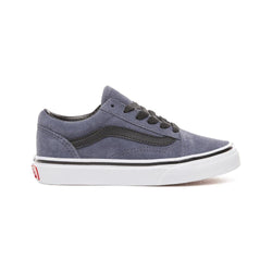 Vans Kids Old Skool (Suede) Grisaille Black - 50-50 Skate Shop