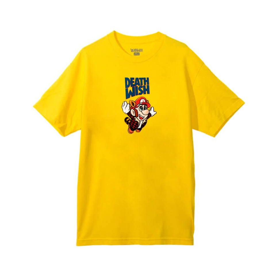 Deathwish Tee Bros Yellow - 50-50 Skate Shop