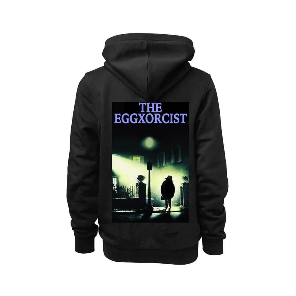 Heroin Zip Hoodie Eggxorcist Black - 50-50 Skate Shop