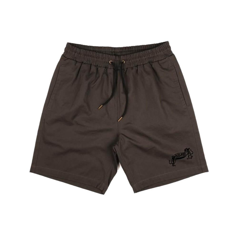 Passport Skate P-P Missing Tilde Shorts Charcoal - 50-50 Skate Shop