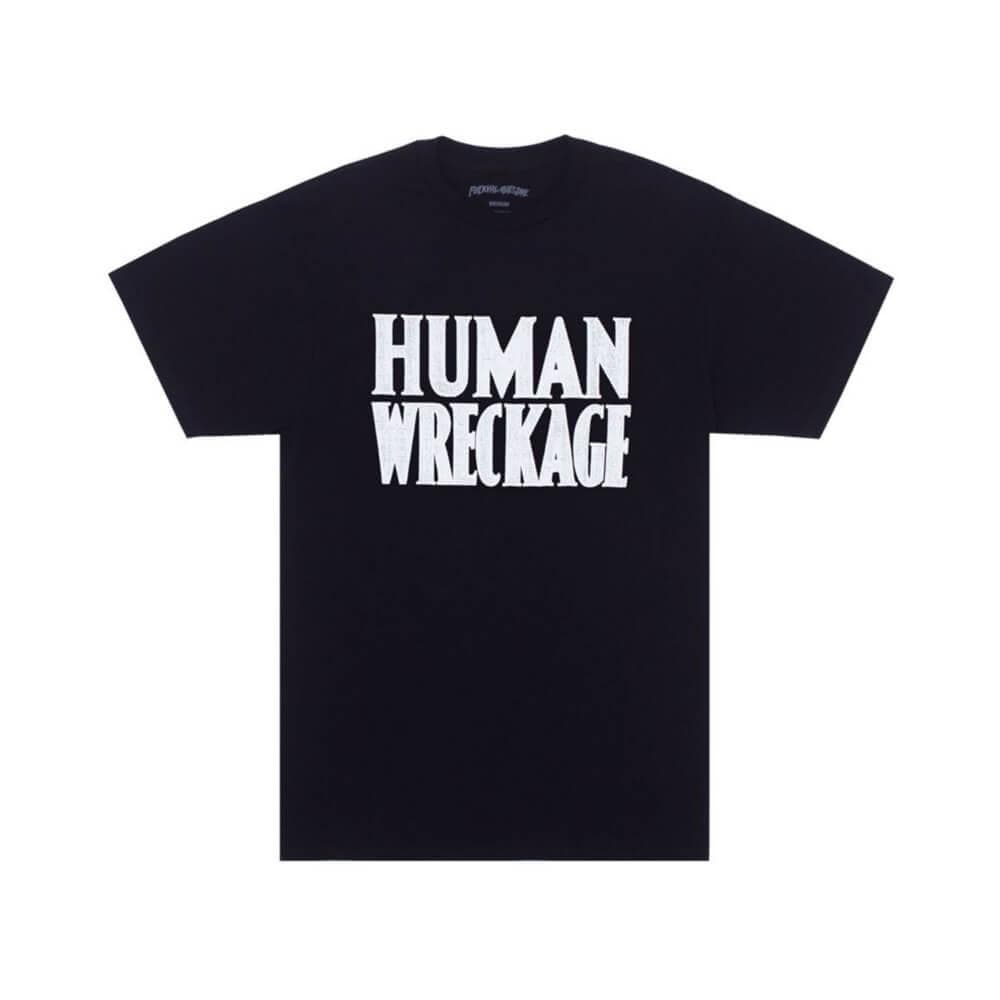 Fucking Awesome Human Wreckage T-Shirt Black - 50-50 Skate Shop