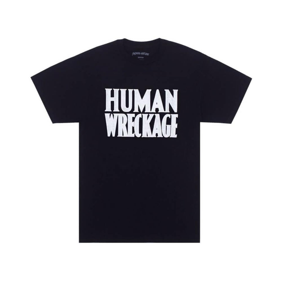 Fucking Awesome Human Wreckage T-Shirt Black - 50-50 Skate Shop