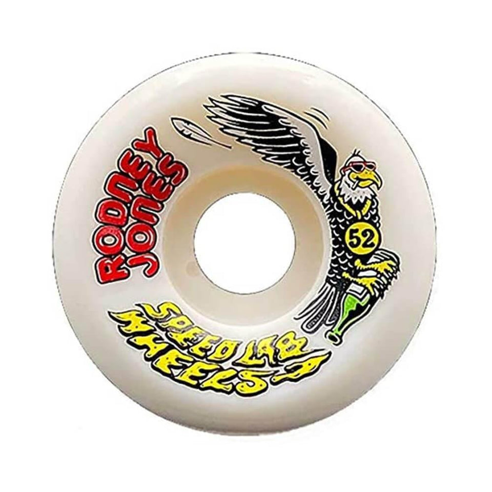 Speedlab Skateboard Wheels Pro Model Rodney Jones 52mm x 101A - Set of 4 - 50-50 Skate Shop