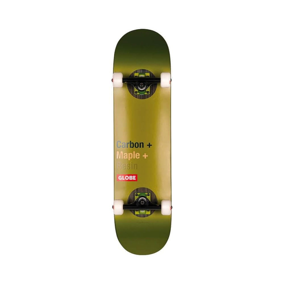 Globe Skateboard Complete G3 Bar 8.0" x 31.63" Impact Olive - 50-50 Skate Shop