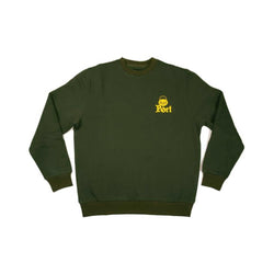 Passport Skate Port Steph Sweater Olive - 50-50 Skate Shop