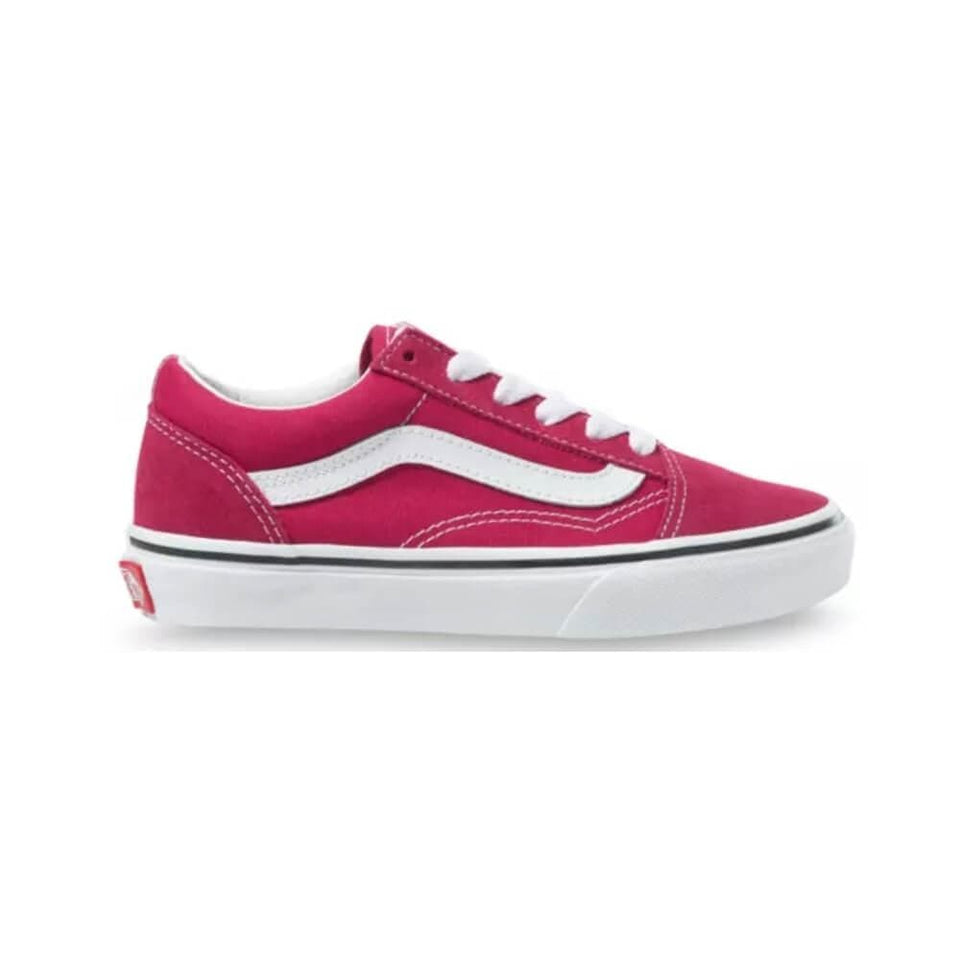 Vans Kids Old Skool Cerise True White - 50-50 Skate Shop