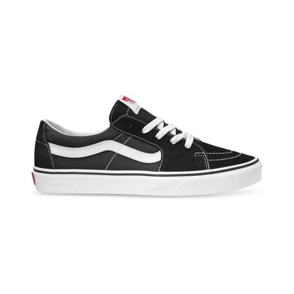 Vans Sk8 Low Black True White - 50-50 Skate Shop
