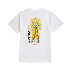 Primitive Tee Dragon Ball Z Goku Glow In The Dark White - 50-50 Skate Shop