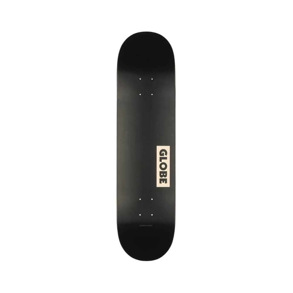 Globe Skateboard Deck Goodstock 8.125" x 31.9" Black 14.25" WB - 50-50 Skate Shop