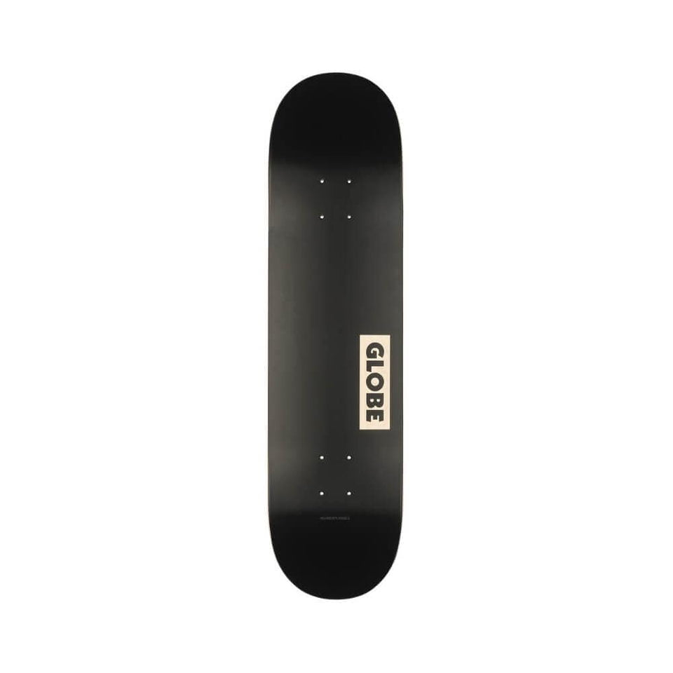 Globe Skateboard Deck Goodstock 8.125" x 31.9" Black 14.25" WB - 50-50 Skate Shop