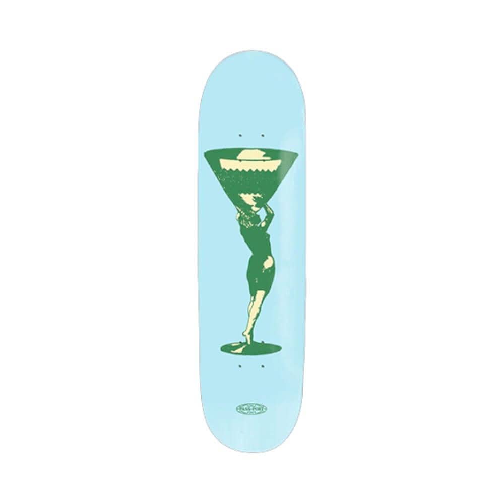 Passport Skateboard Deck Cup Runneth Series 8.125" x 31.6" Miss Martini 14.25" WB - 50-50 Skate Shop