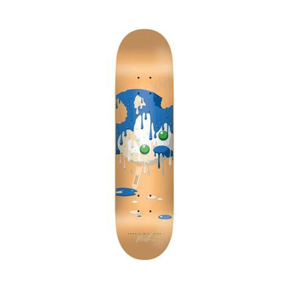 DGK Skateboard Deck Melted Williams 7.9" Apricot - 50-50 Skate Shop