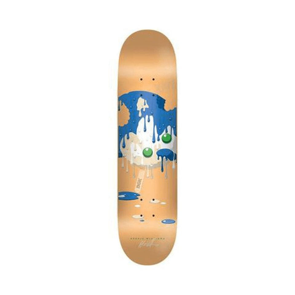 DGK Skateboard Deck Melted Williams 7.9" Apricot - 50-50 Skate Shop