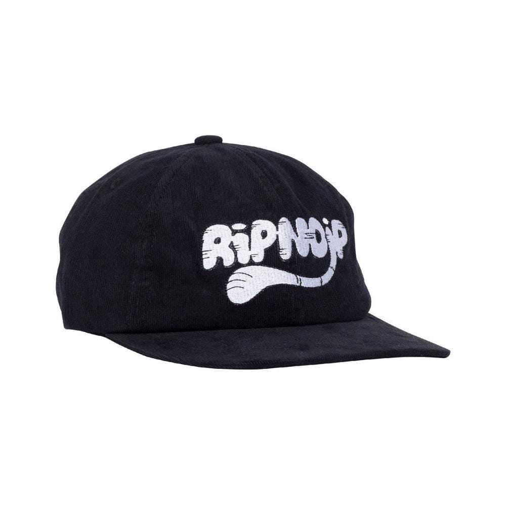 Ripndip Ripntail Corduroy 6 Panel Black - 50-50 Skate Shop